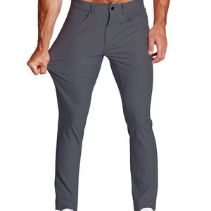 Under Armour Men's Charcoal Athletic Fit Stretch Tech Chino